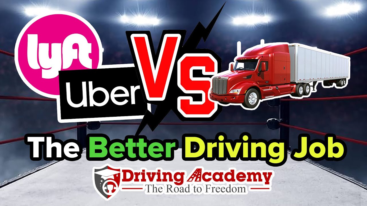 Uber/Lyft VS Trucking: Which Job Offers the BEST For YOU?