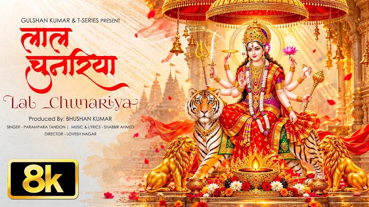 Lal Chunariya 8K Video Song | Parampara Tandon | Shabbir Ahmed | Lovesh Nagar | Bhushan Kumar