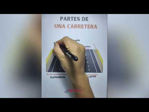 ✅Partes de una Carretera 🛣️✍️