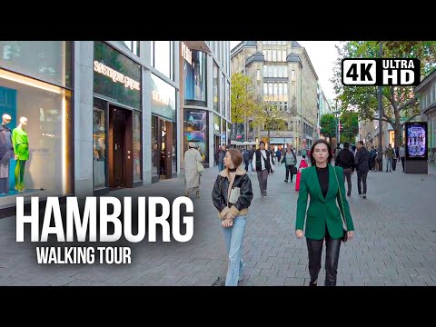 HAMBURG 🇩🇪 Germany’s Coolest City? | 4K Walking Tour