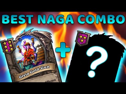 This NAGA Combo is BROKEN 🐉 | Hearthstone Battlegrounds