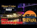 NIRVANA DINNER CRUISE GOA FULL INFORMATION AND REVIEW FAMILY DINNER CRUISE