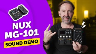 Video thumbnail for Nux MG-101 | How good does the inexpensive amp modeler and guitar effects processor sound? by Guitar Bonedo