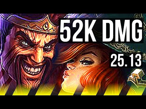 DRAVEN & Blitzcrank vs MISS FORTUNE & Rell (ADC) | 52k DMG, 1500+ games | KR Grandmaster | 25.13