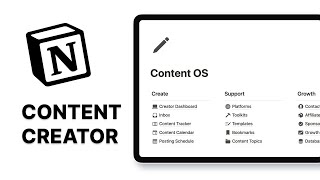 How I use Notion as a Content Creator