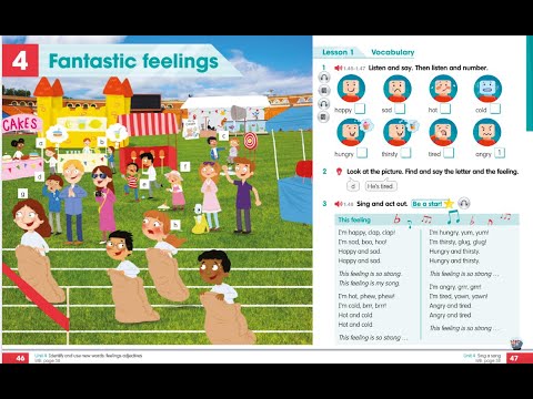 #AS1 #U4 Academy Stars 1 Unit 4: Fantastic feelings