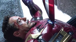 Captian America Vs Iron man Fight Scene Full HD......