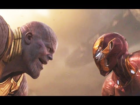 Avengers Infinity War "Thanos vs Iron Man" Español Latino (HD)