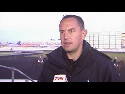 Chris Waller Trackwork with TVN for Schweppes Sydney Cup