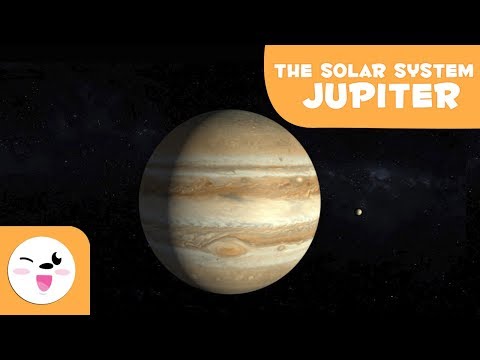 Jupiter, the Giant Planet  - Solar System 3D Animation for Kids