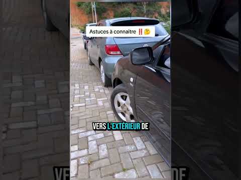 Astuces géniale pour te sortir d un parking bloqué comme un pro  #astuces #astucevoiture #autofrance