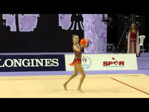 Melitina Staniouta (BLR) - Ball Final - 2014 World Rhythmic Gymnastics Championships