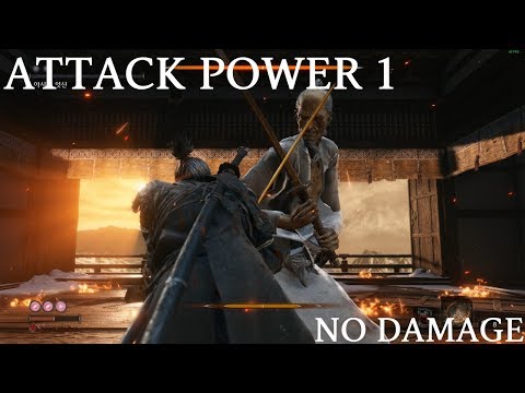 Sekiro - Emma & Isshin Ashina [ATTACK POWER 1/BASE VITALITY] No Damage