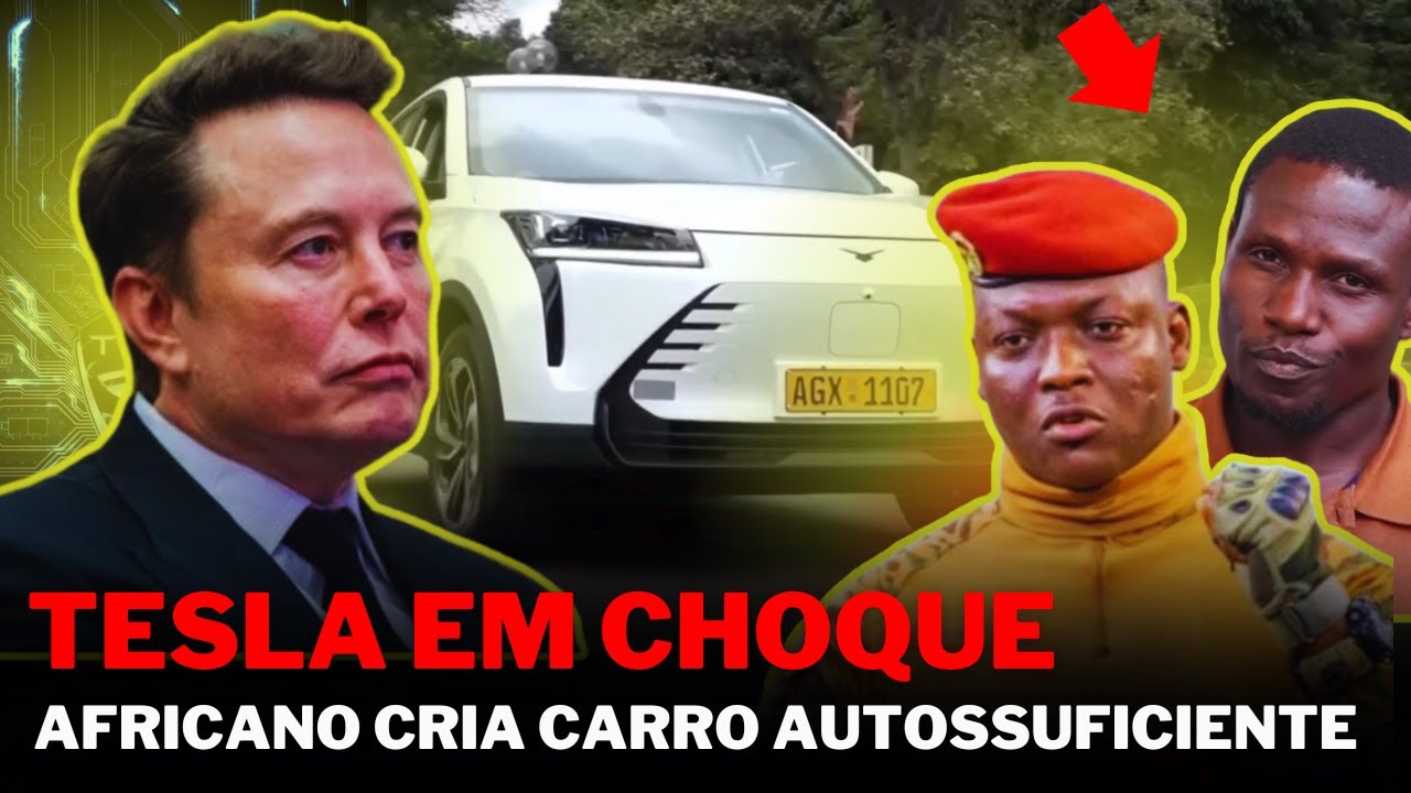 Tesla em Perigo: Inventor Africano Revoluciona os Veículos Elétricos!