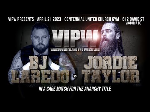 VIPW April 2023- Cage Match BJ Laredo vs Jordie Taylor