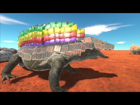 Dimetrodon In Desert - Animal Revolt Battle Simulator