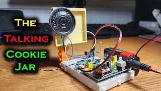 This Cookie Jar Talks When You Open It! | DIY Light-Activated MP3 Sound Project