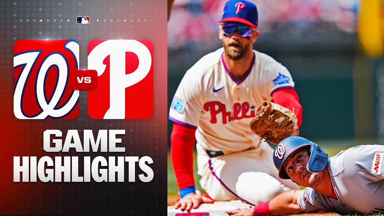 Nationals vs. Phillies Game Highlights (4/1/26) | MLB Highlights