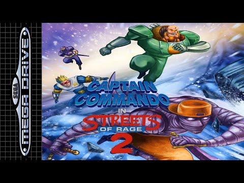 Captain Commando in Streets of Rage 2 | Mega Drive | Romhack