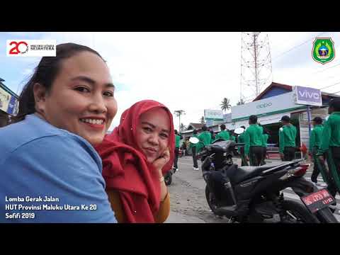 Gerak Jalan Hut Provinsi Maluku Utara yang ke 20 tahun 2091