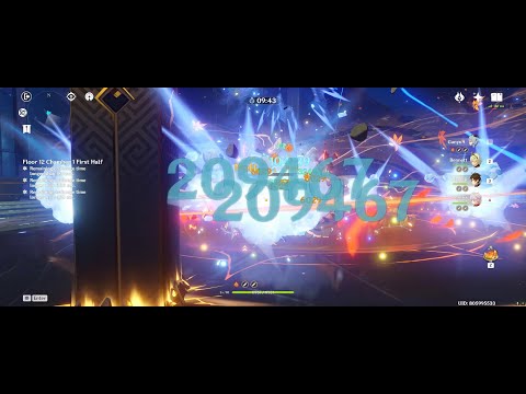 Genshin Impact - 17s 12-1-1?! KeqingMains Ganyu-Kazuha Melt Comp