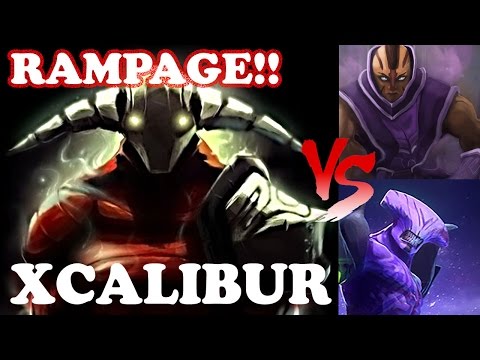 Xcalibur Sven Rampage - Dota 2 Full Gameplay