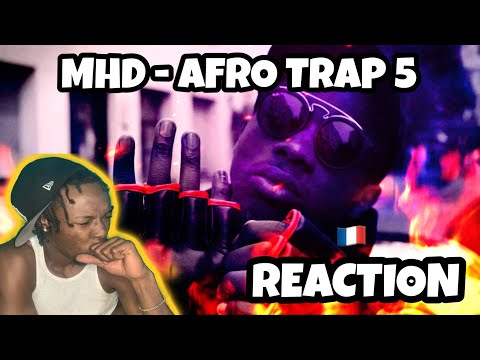 AMERICAN REACTS TO FRENCH RAP! MHD - AFRO TRAP Part.5 (Ngatie Abedi)