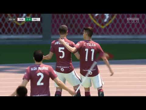 Robertone scores overhead kick from corner