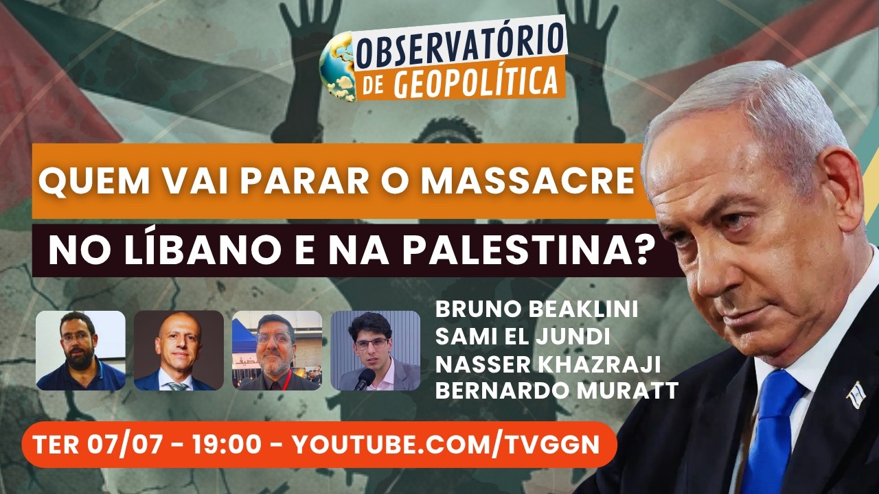 Quem vai parar o massacre cometido por Israel contra o LÍíbano e a Palestina? | Obs de Geopolítica