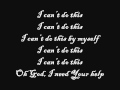 I can't do this-Plumb + Lyrics