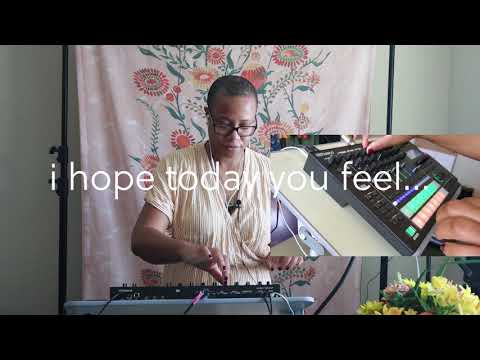 I made my first beat and demo on Roland MC-707 Groovebox | Drum Machine Performance