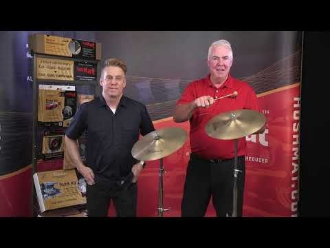 HushMat Sound Deadening Cymbal Demonstration
