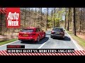 Audi RS4 Avant vs. Mercedes-AMG C63 S Estate - AutoWeek Dubbeltest - English subtitles
