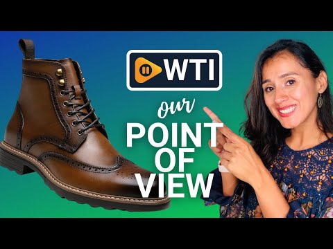 Jousen Dress Boots for Men Premium Leather Wingtip Formal Casual Mens Dress Boots 9 Amy8159a-brown - WTI product video review