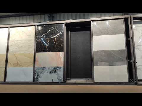 Metal bombay pages tile display stand, for showroom