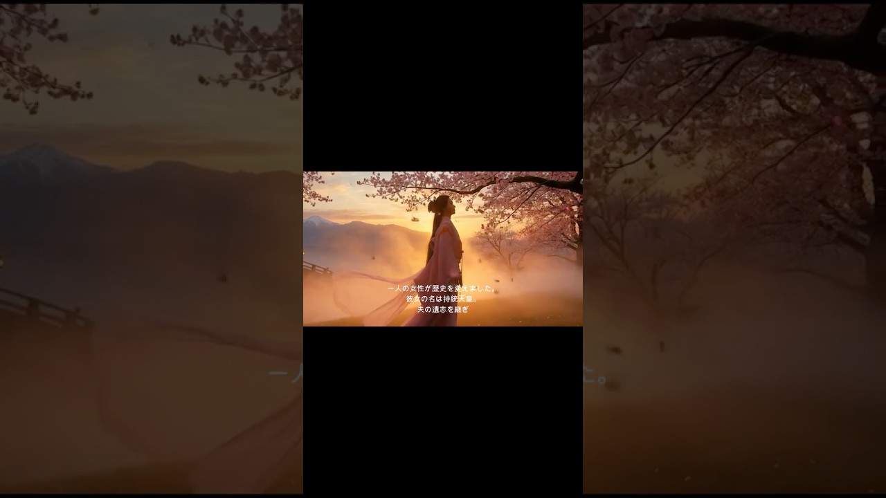 持統天皇の物語 ～古代日本の華、飛鳥を翔る女帝～#aiart #aivideo #japaneseculture