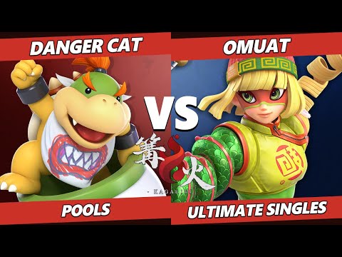 Kagaribi 6 - Danger Cat (Bowser Jr) Vs. Omuat (Min Min) SSBU Ultimate Tournament