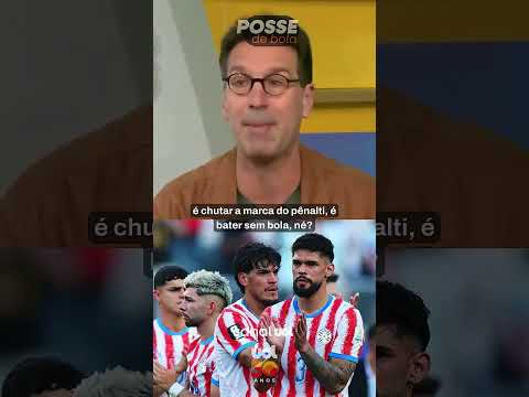 Paraguai não tem mérito nenhum! Antijogo não faz parte da Copa do Mundo, diz Arnaldo