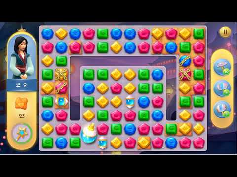 Disney Princess Majestic Quest Level 487 - No Boosters