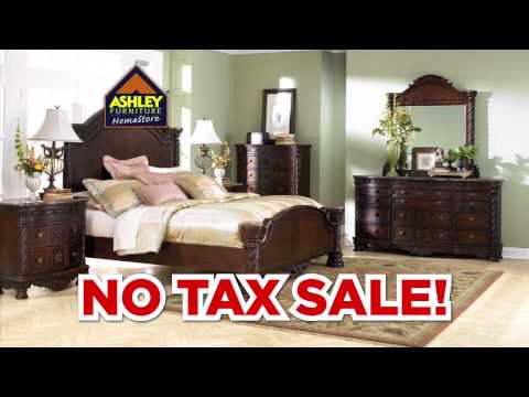 Ashley Furniture   No Tax Sale 1   HD