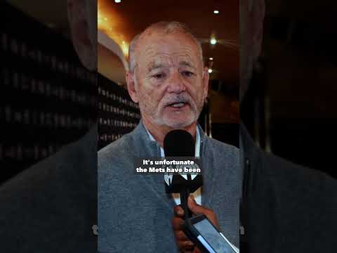 Bill Murray shouts out the TORONTO BLUE JAYS
