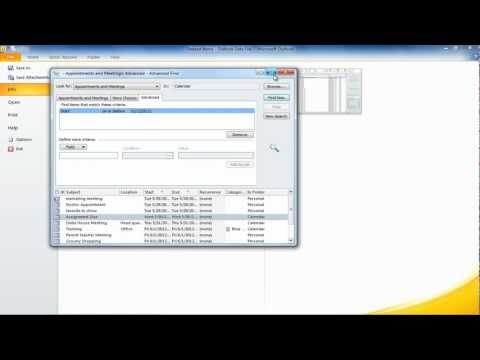 How to Delete Items in Outlook