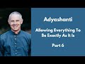 Allowing Everything To Be Exactly As It Is - Part 6 - Adyashanti