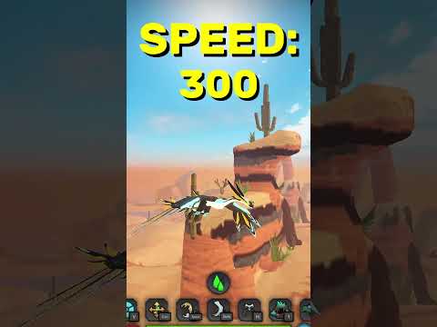 Creatures Getting Faster and Faster in Creatures of Sonaria #roblox #creaturesofsonaria #gaming