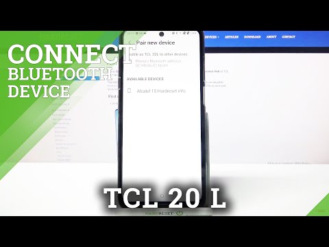 How to Connect via Bluetooth in TCL 20 L - Use Wireless Connection