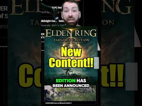 The Elden Ring: Tarnished Edition Has NEW Weapons & Armor!!