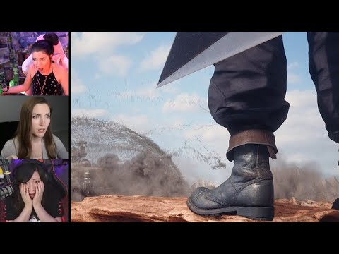 FF7 Remake - Streamer reaction to flashback
