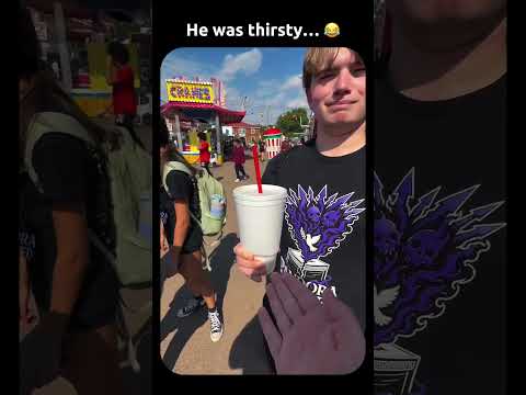 He Was Thirsty 😂 #funny #hopecore #hopelesscore