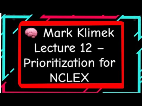 Mark K Lecture 12  #Nclex