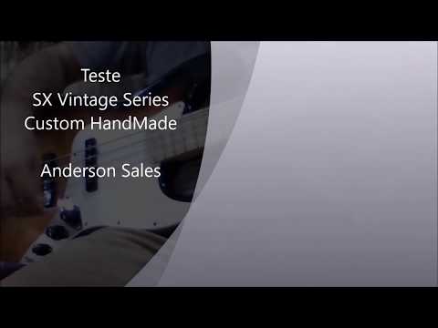 Teste baixo SX Vintage Series Custom HandMade